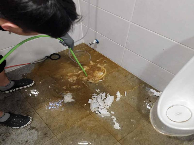 중구 역류 작업사례 3